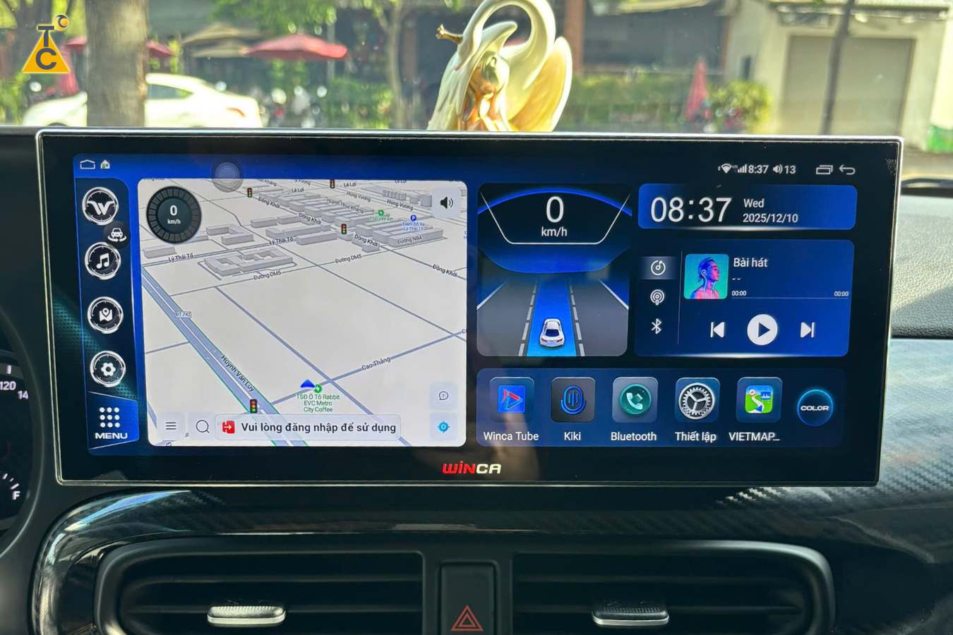 Lắp Màn hình Android S300+ 12.3 Inch 2K cho Hyundai i10