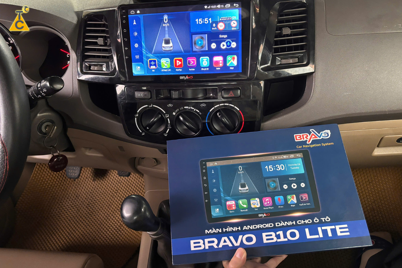 Giải pháp nâng cấp Fortuner với Bravo Lite chính hãng