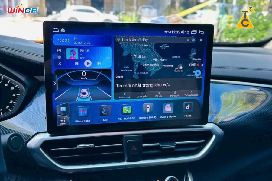 Màn hình rộng 13 inch, hiển thị sắc nét