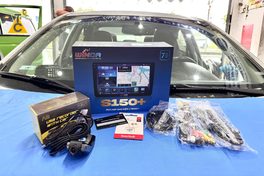 NÂNG TẦM TRẢI NGHIỆM LÁI XE VỚI MÀN HÌNH ANDROID WINCA S150+ QLED