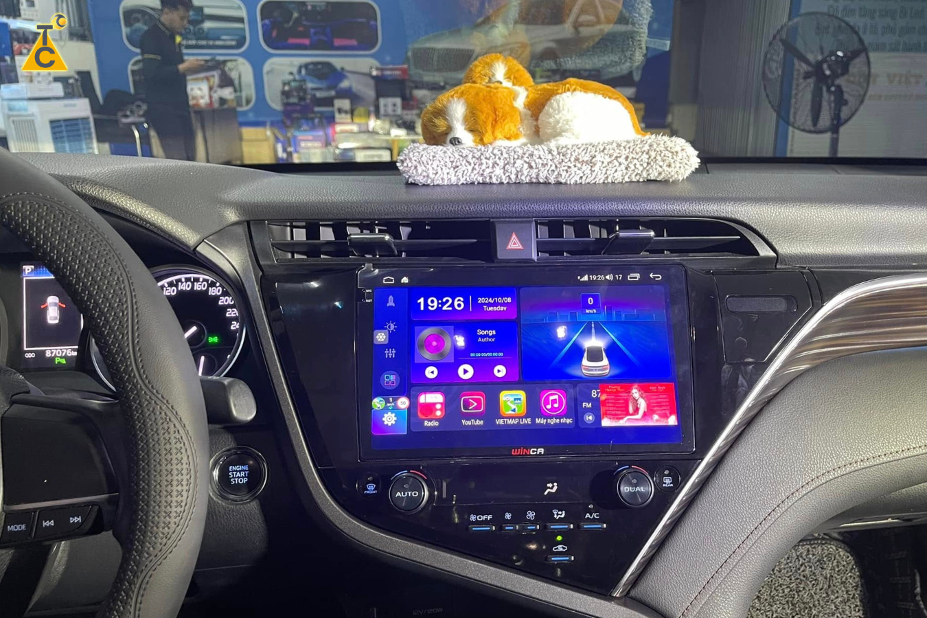Màn hình Android S170+ QLED 2K cho Toyota Camry – Nâng tầm trải nghiệm lái xe đẳng cấp