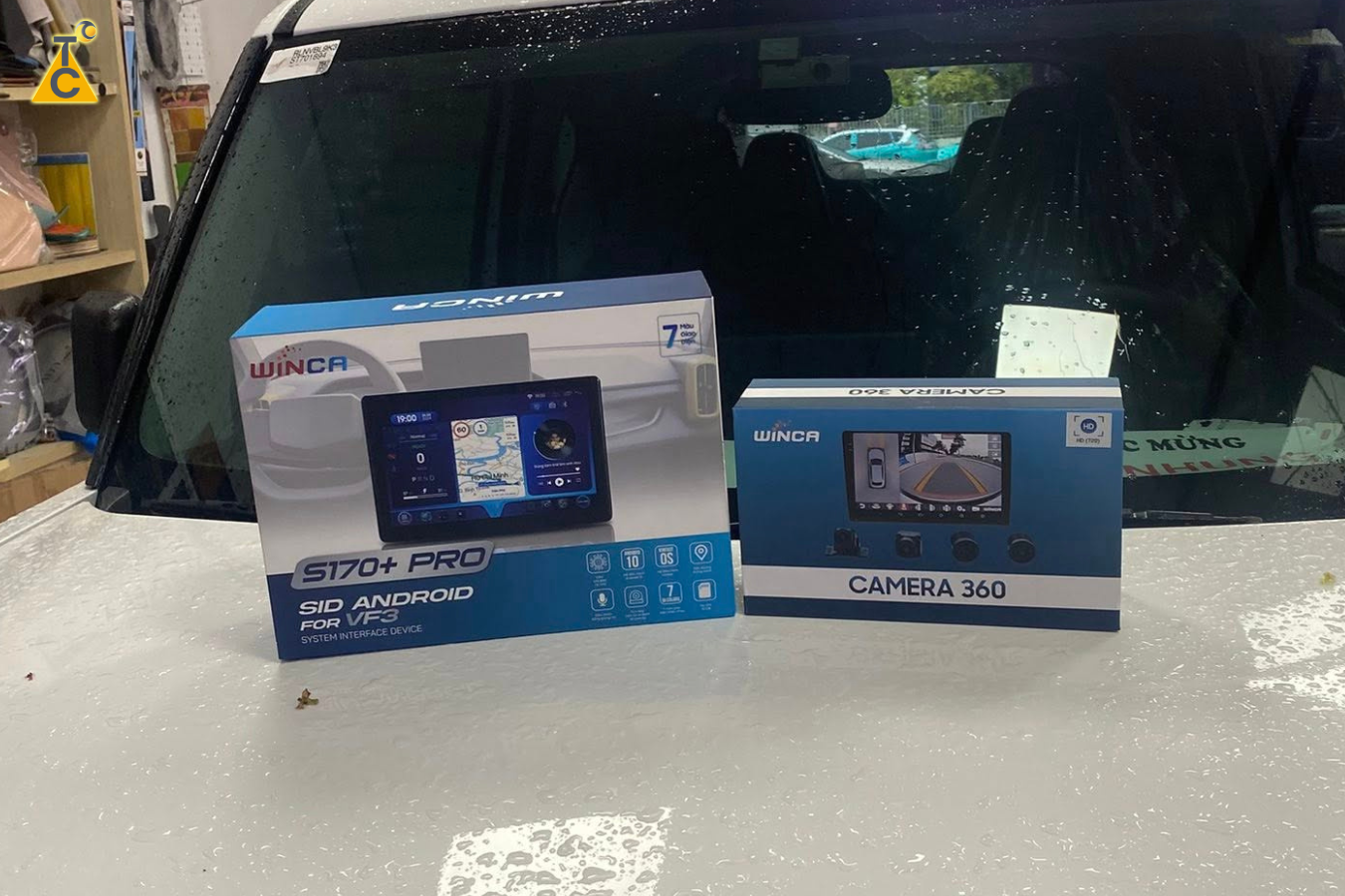 Nâng cấp VF3 tại Đà Nẵng - Trải nghiệm thực tế SID S170+ Pro cho xe VF3 tại Thanh Bình Auto