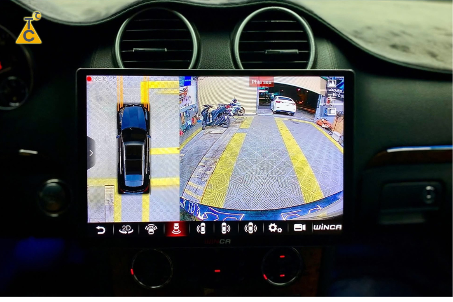 Hệ thống camera 360 tích hợp trên Android S200+ PRO 13 Inch 2K