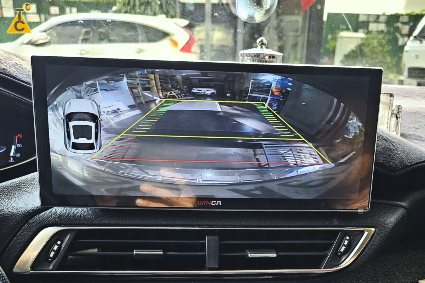 Lắp màn hình Android Peugeot 5008 với S300+ 12.3 inch hiển thị bản đồ rõ