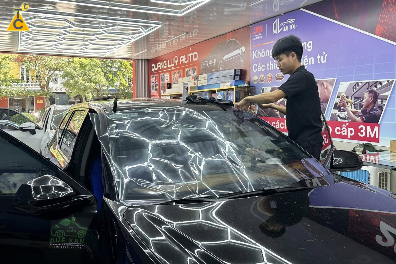 Dán phim cách nhiệt tại Huế | 3M & Nanosun chính hãng