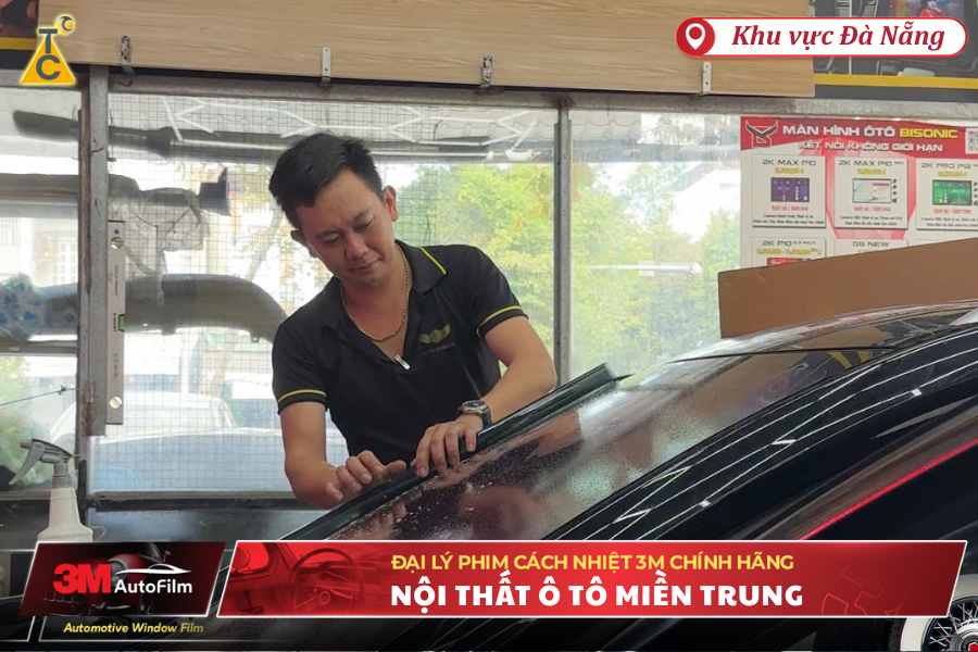 Dán phim cách nhiệt 3M tại Đà Nẵng với quy trình chuẩn