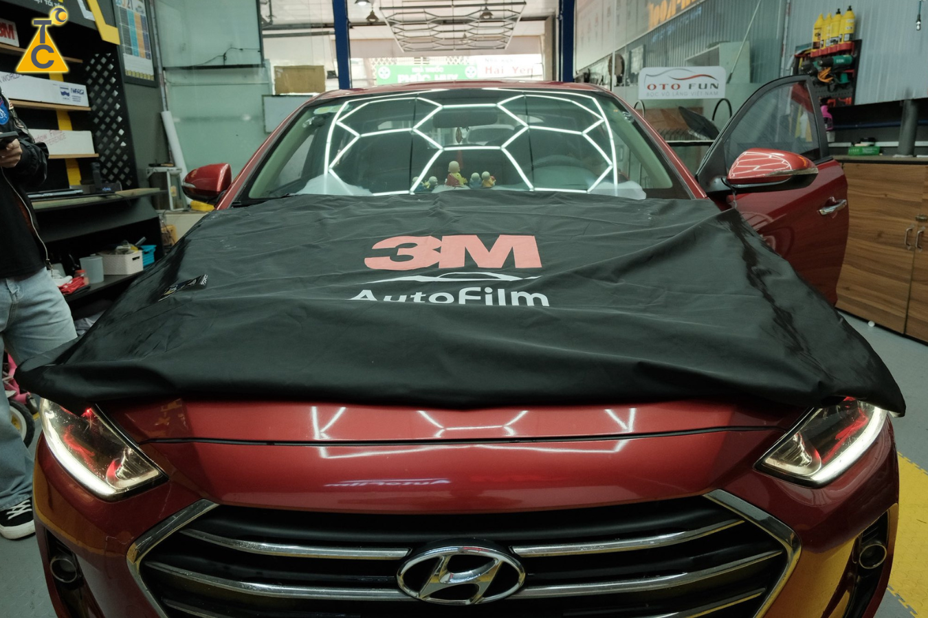 Dán phim 3M Crystalline BLK cho Hyundai Elantra chống nóng hiệu quả, nâng tầm trải nghiệm lái