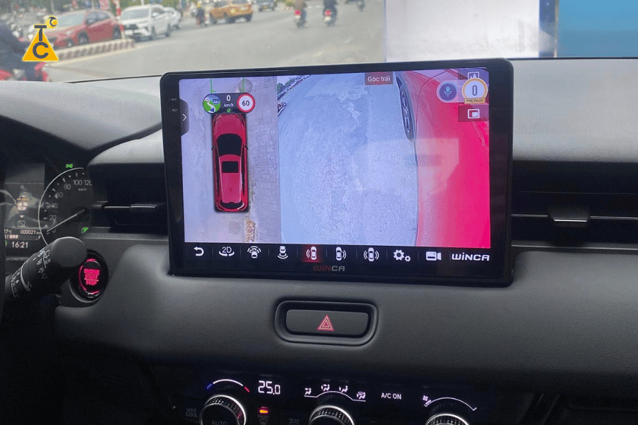 Quan sát toàn cảnh với Màn hình Android cho Honda City