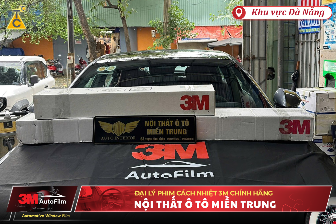 Sử dụng phim cách nhiệt 3M chính hãng