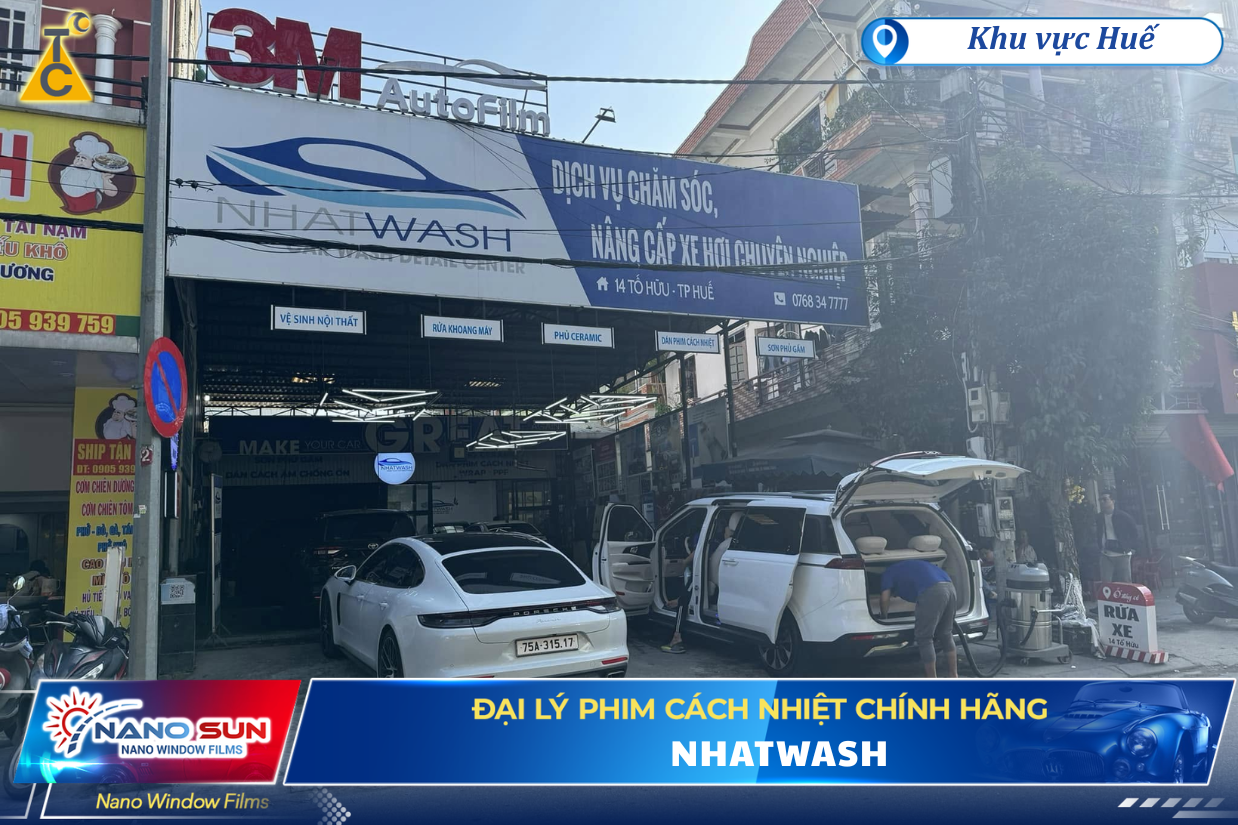Nhatwash trở thành đại lý chính thức Nanosun – Phát triển bởi TC Auto