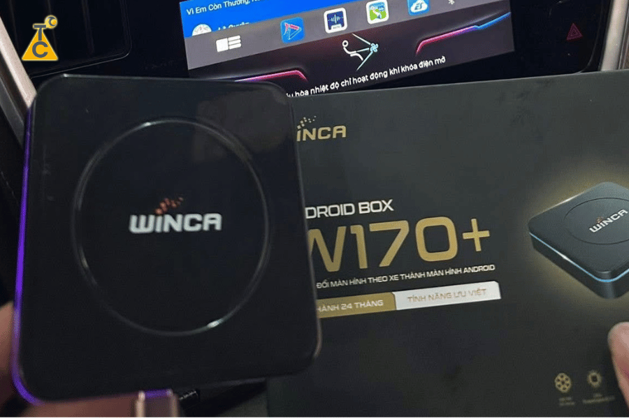 Lắp Android Box Cho Xe VinFast Lux A2.0 Với Winca W170+ Chính Hãng