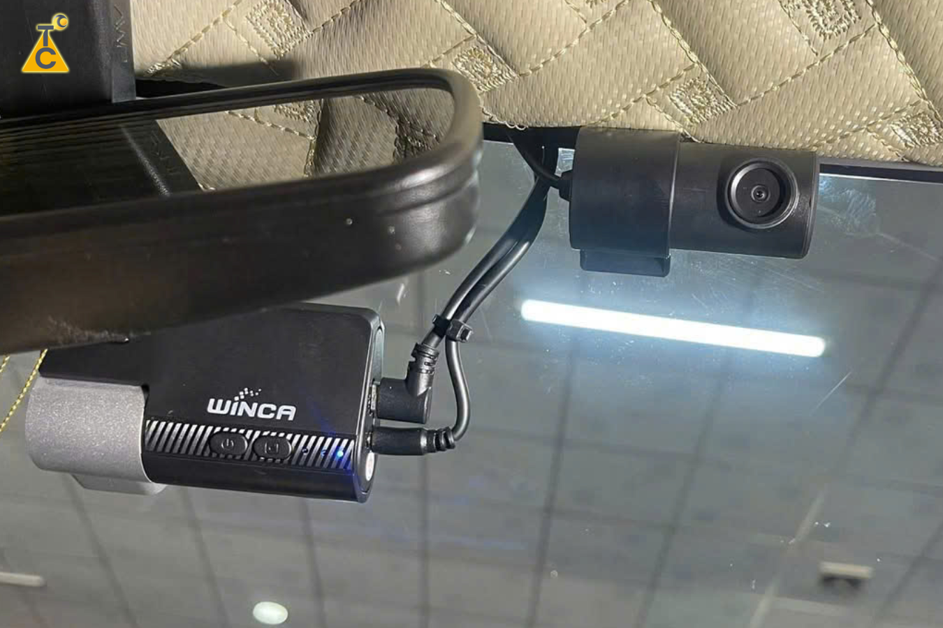 camera hành trình WINCA C60 lắp kính lái ô tô