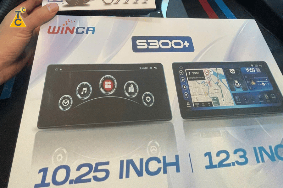 hộp màn hình Winca S300+ 12.3inch chính hãng
