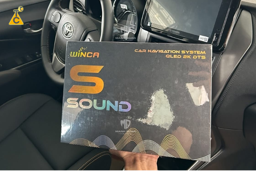 Lắp Màn Hình Android Cho Xe Toyota Vios Với Winca S300 Pro QLED 2K DTS