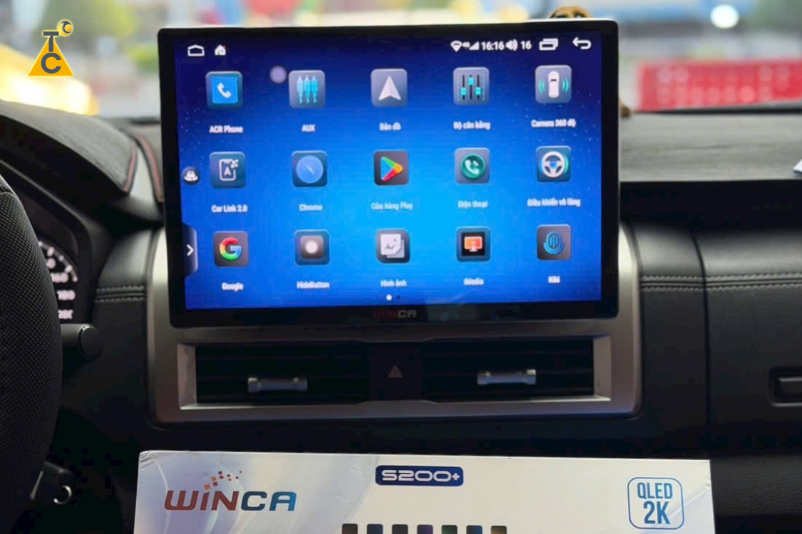 Nâng tầm đẳng cấp Mitsubishi Triton 2025 với Màn hình Winca S200+ 13 Inch cao cấp