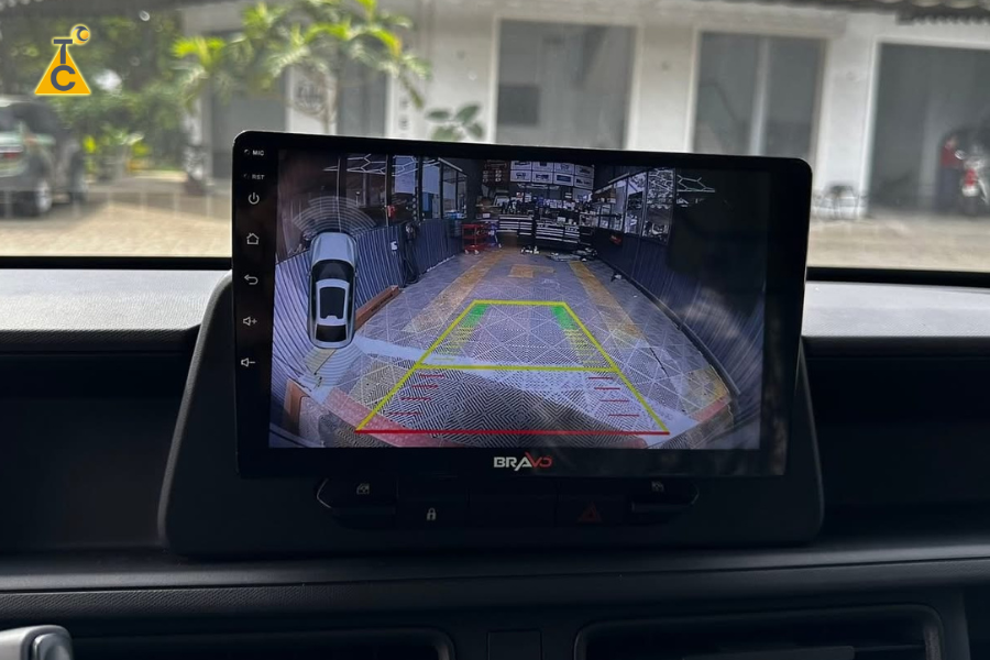 Màn hình BRAVO LITE chính hãng hiển thị camera sắc nét