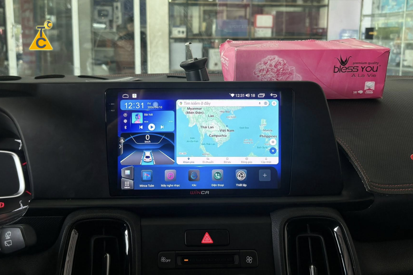 Màn hình Winca S170+ Pro QLED 2K cho Kia Sonet