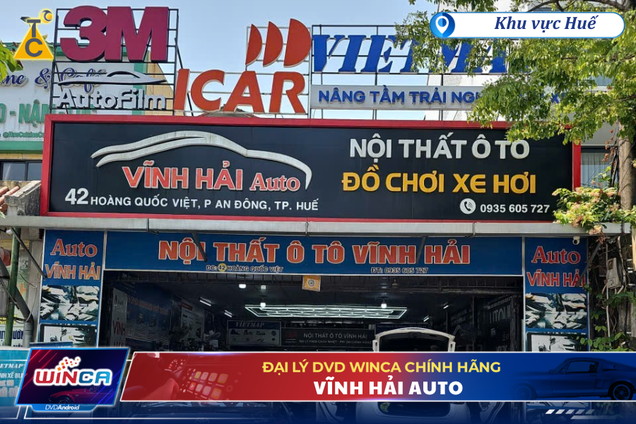 Địa chỉ lắp màn hình ô tô uy tín tại Huế