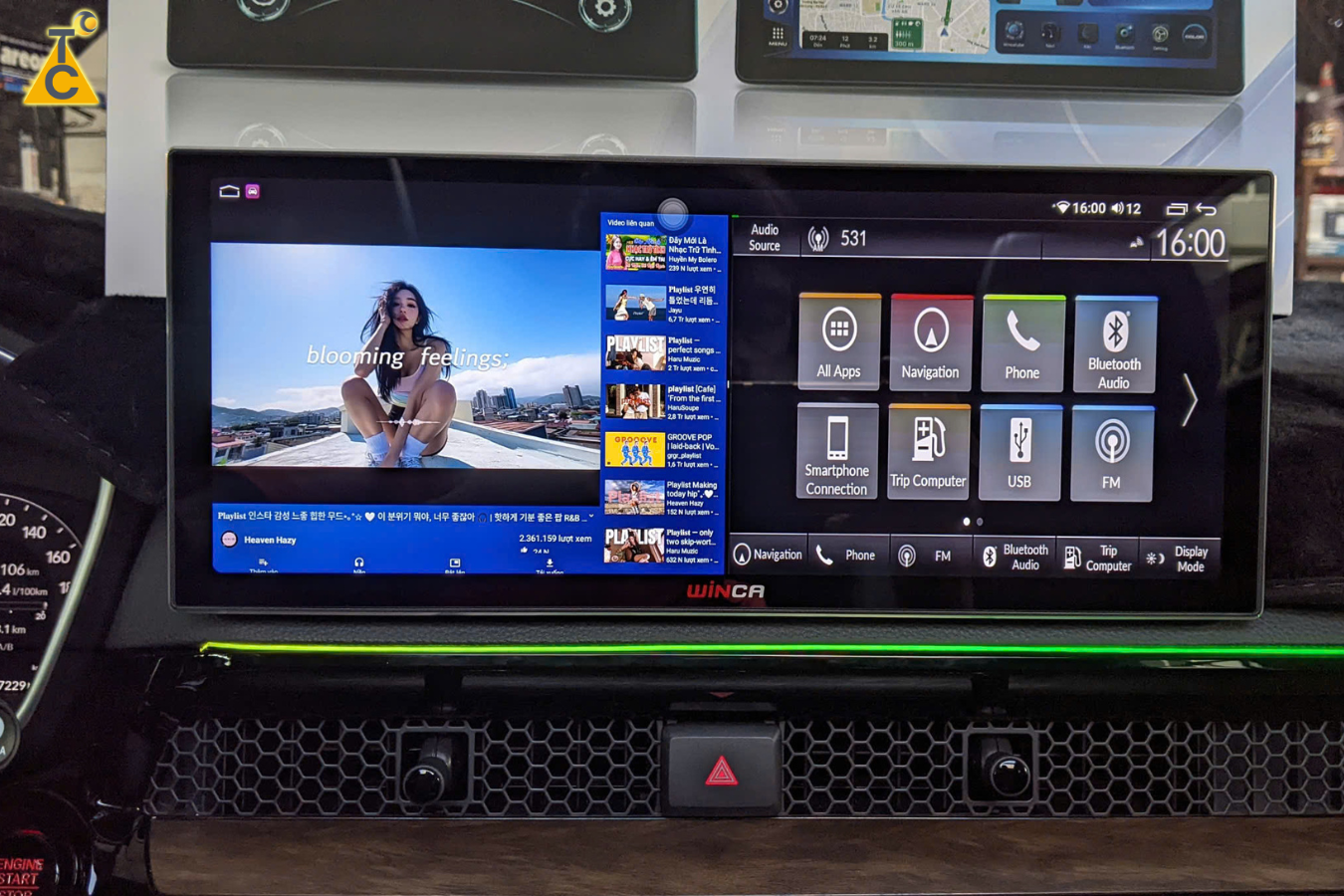 Độ phân giải 2K  hỗ trợ xem video 4K