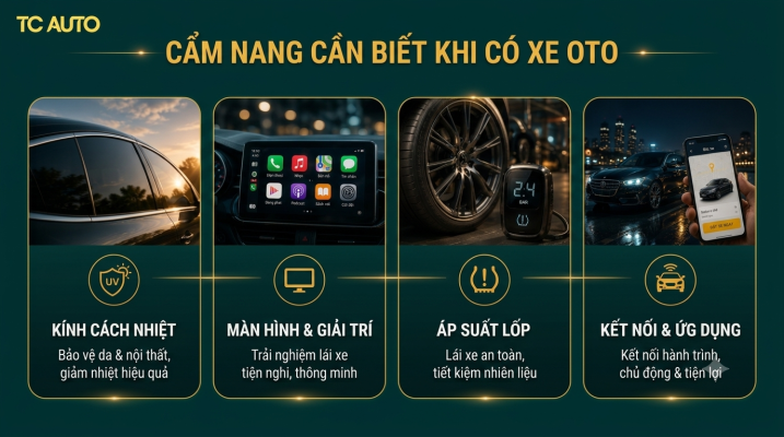 Top 4 kiến thức nâng cấp xe ô tô